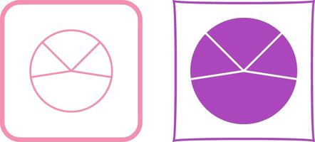 Pie Chart Analysis Icon Design vector