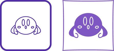 Unique Game Character Icon Design vector