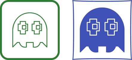 Unique Game Character Icon Design vector