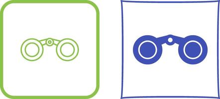 Binoculars Icon Design vector