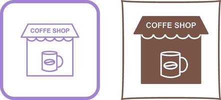 Coffee Shop Icon Design vector