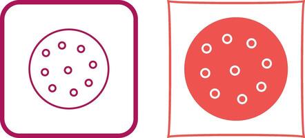 Cookie Icon Design vector
