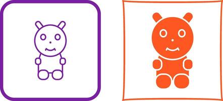 Unique Toys Icon Design vector