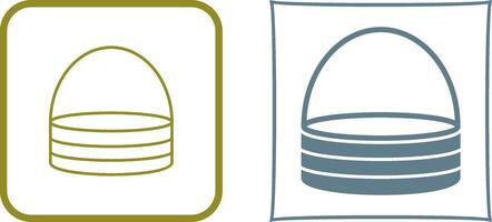 Unique Basket Icon Design vector