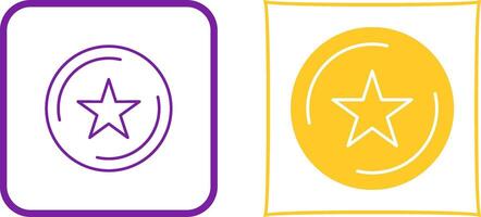 Unique Favorite Icon Design vector