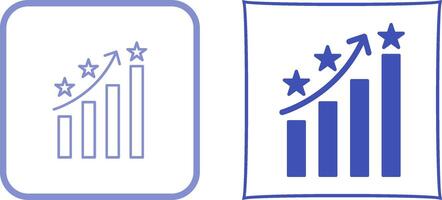 Unique Reputation Management Icon Design vector