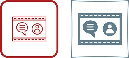 Unique Web Support Icon Design vector