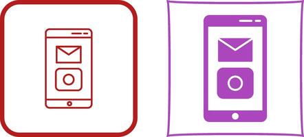 Unique Mobile Applications Icon Design vector