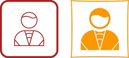 Man Icon Design vector