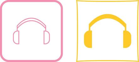 Headphones Icon Design vector