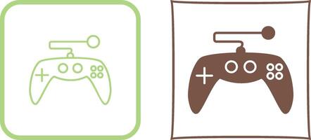 único juego de azar controlar icono diseño vector