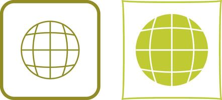 Globe Icon Design vector