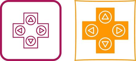 Unique Gaming Control Icon Design vector
