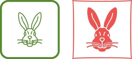 Rabbit Icon Design vector