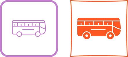 Bus Icon Design vector