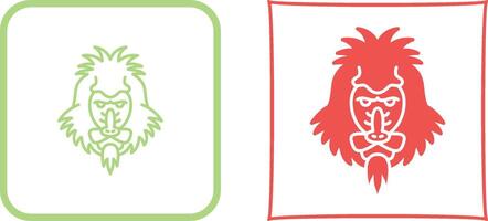 Mandrill Icon Design vector