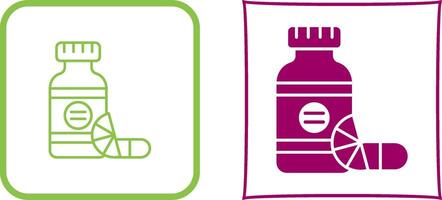 Vitamins Icon Design vector