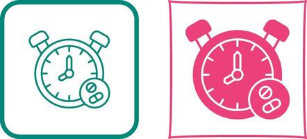 Clock Icon Design vector