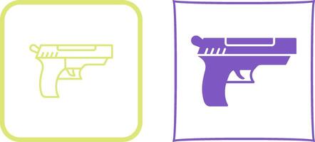 diseño de icono de pistola vector