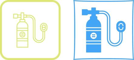 Oxygen Tank Icon Design vector