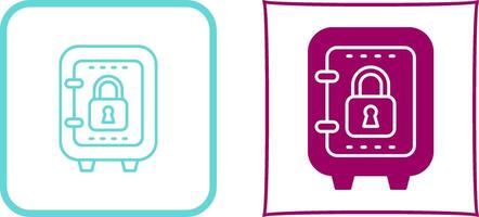 Safe Box Icon Design vector