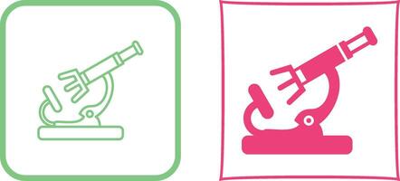 Microscope Icon Design vector