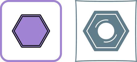 Nut Icon Design vector