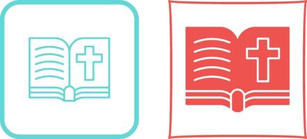 bible Icon Design vector