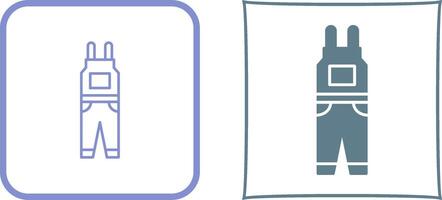 Jumpsuit Icon Design vector