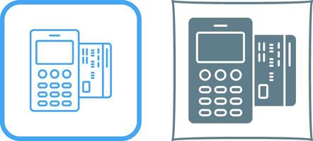 Card Machine Icon Design vector