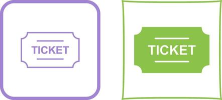 Tickets Icon Design vector