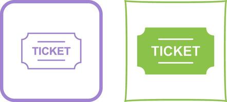 Tickets Icon Design vector