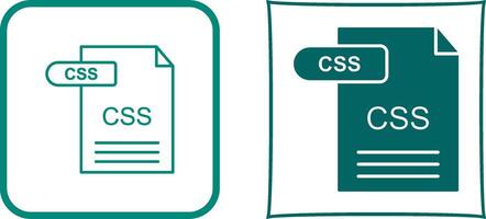 CSS Icon Design vector