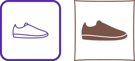 Casual Shoes Icon Design vector