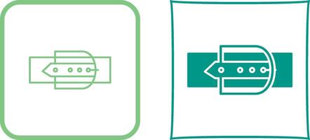 Belt Icon Design vector