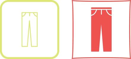 Pants Icon Design vector