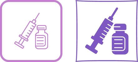 Syringe Icon Design vector