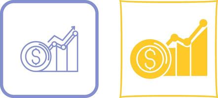 Revenue Icon Design vector