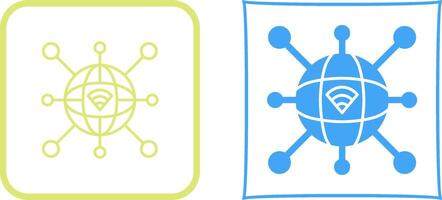 Internet Icon Design vector