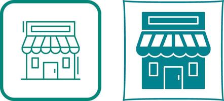 Retail Place Icon Design vector