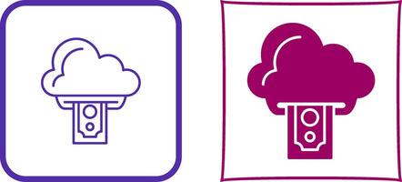 Cloud Computing Icon Design vector
