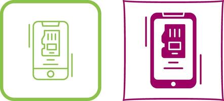 Memory Icon Design vector