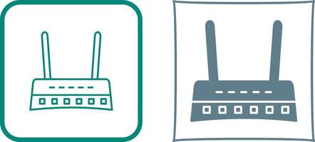 Router Icon Design vector