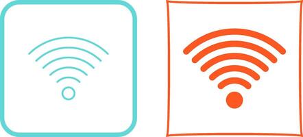 Signal on User Icon Design vector
