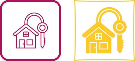 House Key Icon Design vector