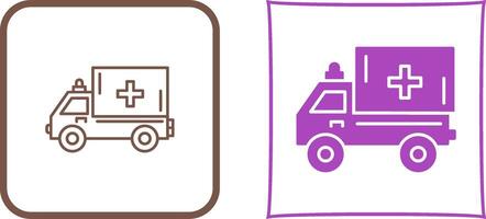 Ambulance Icon Design vector