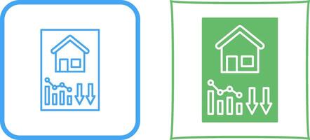 Loss Icon Design vector