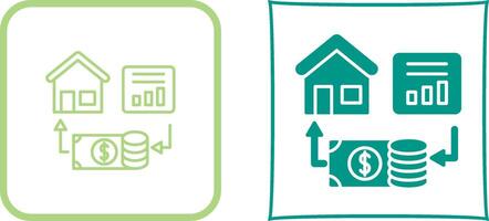 Investment Icon Design vector