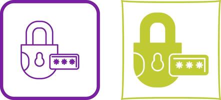 Lock Icon Design vector