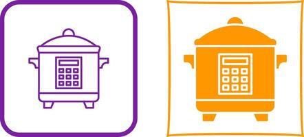 Cooker Icon Design vector